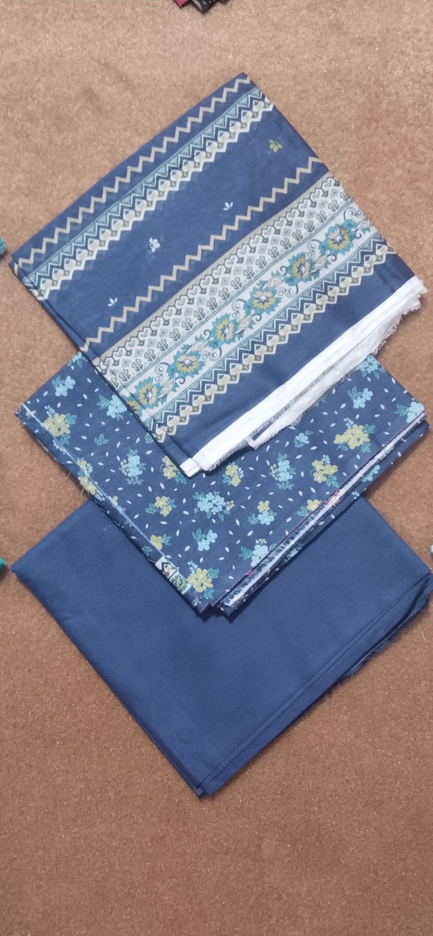Zam Zam Textile Lawn 3 Piece