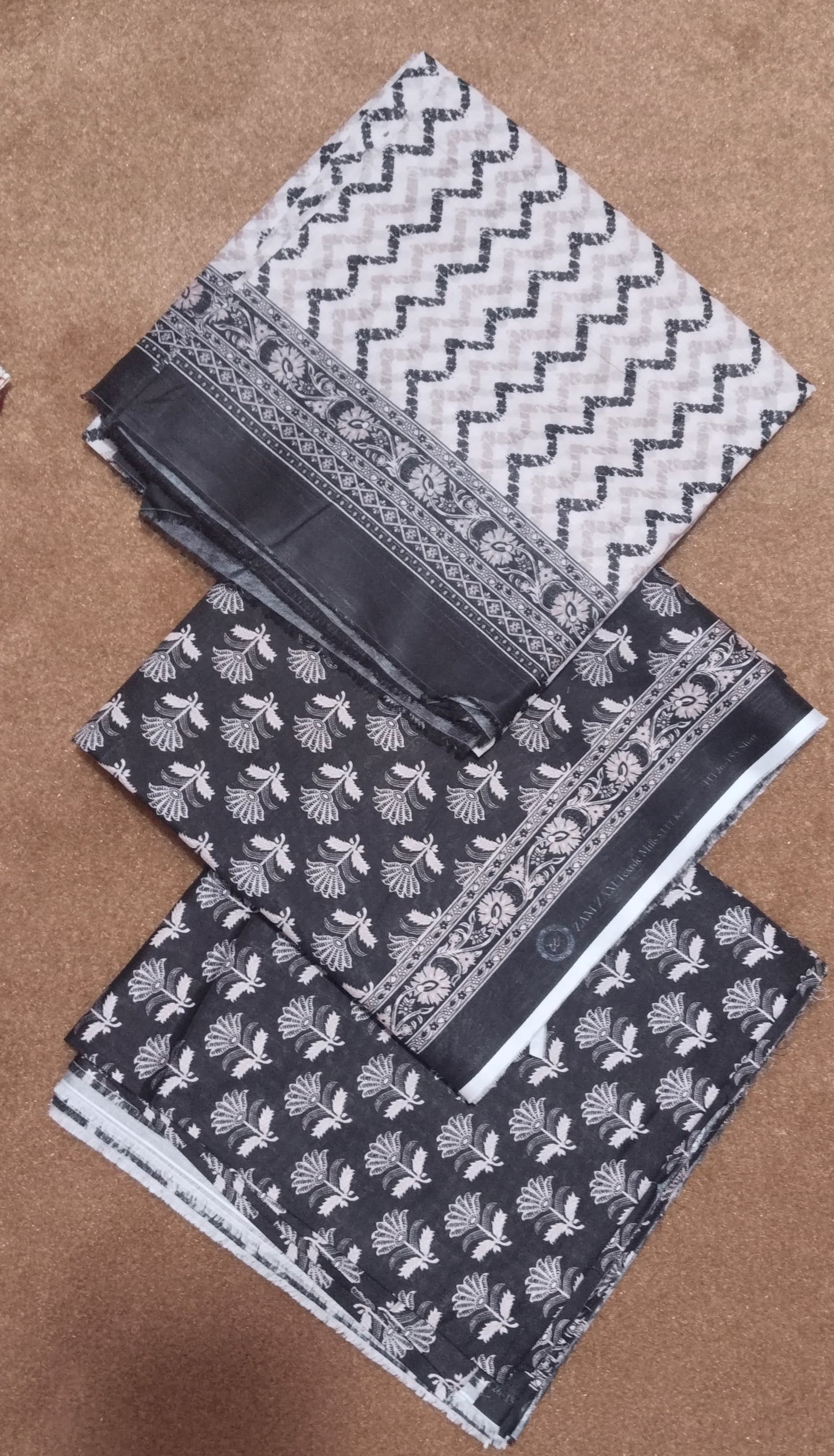 Zam Zam Textile Lawn 3 Piece